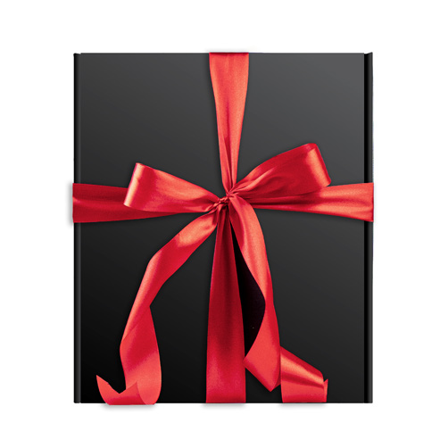 POKLON KUTIJA SA POKLOPCEM CRNA