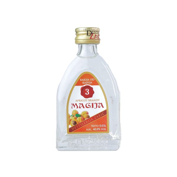 Magija rakija kajsija 3god 0,03l-Zarić