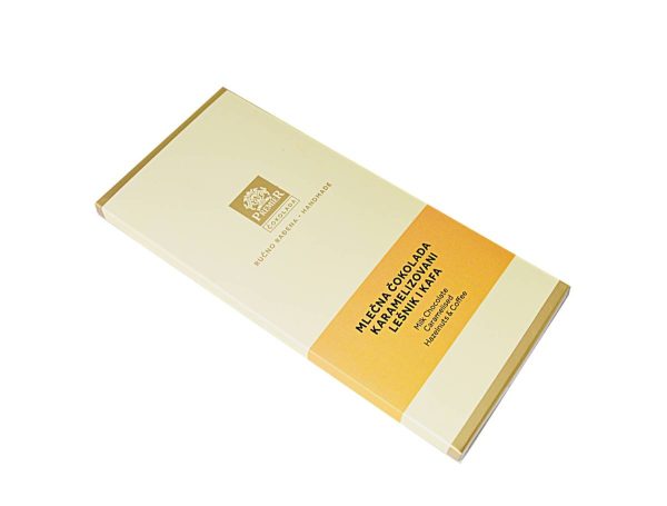 Čokolada karamel, lešnik, kafa 100g Premier