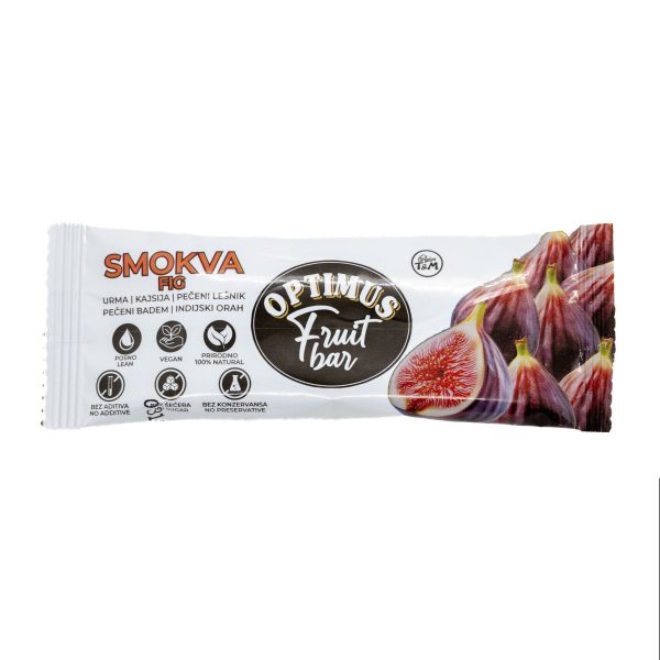 Voćni bar Smokva 40g Optimus